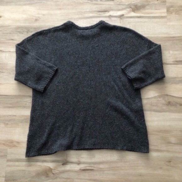 Oak + Fort Grey Women’s Sweater - Picture 4 of 6